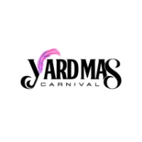 YardMas Carnival logo with stylized black text and a pink brushstroke accent.